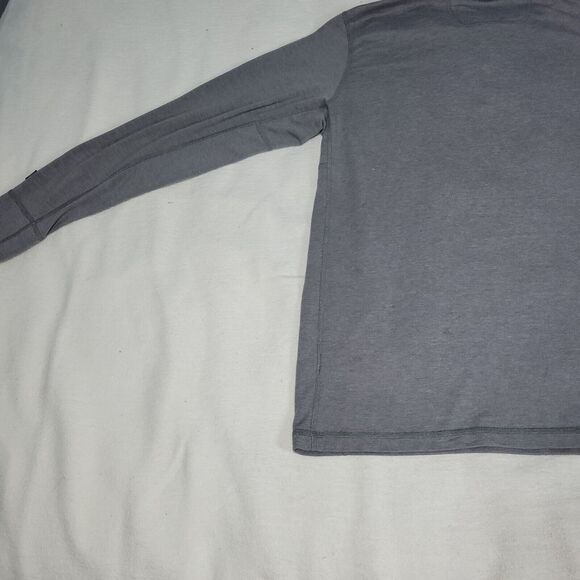 The North Face Shirt Mens Size XL Gray Outdoor Long Sleeve Tee Fall Winter Snow - Picture 14 of 14